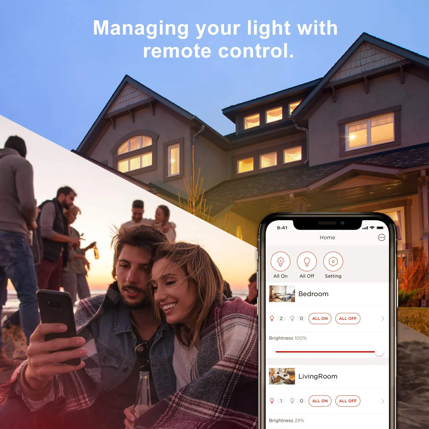 Sengled Element Plus Smart LED Lighting Starter Kit, Dimmable LED Light Bulbs Warm and Cool White, Works with Alexa/Google Assistant/Echo, App Remote Control, 60 W Equivalent, E27