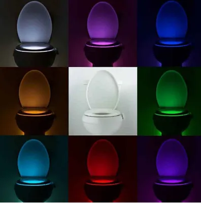 Sensor LED Night Toilet Light