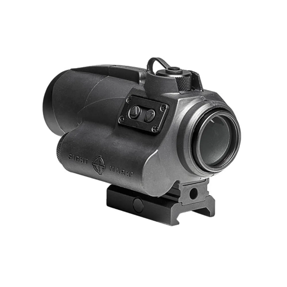 Sightmark Wolverine 1x23 CSR Red Dot Sight 4 MOA Dot Reticle - Matte Black