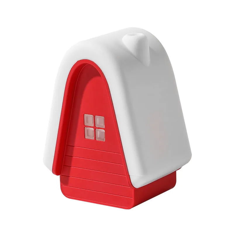 Silicone Night Light Kids Night Lamp Snow House Rechargeable Light
