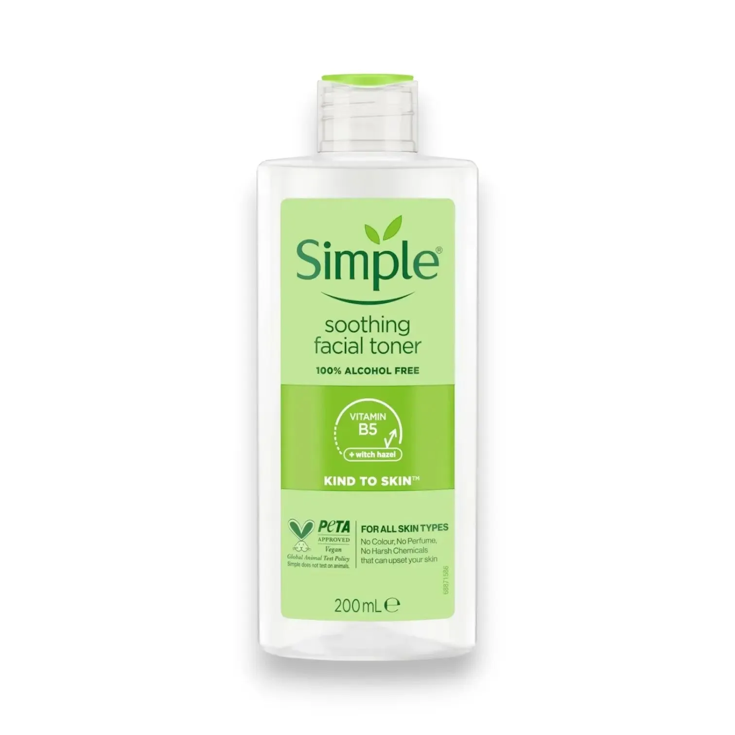Simple Soothing Facial Toner with Vitamin B5 200ml