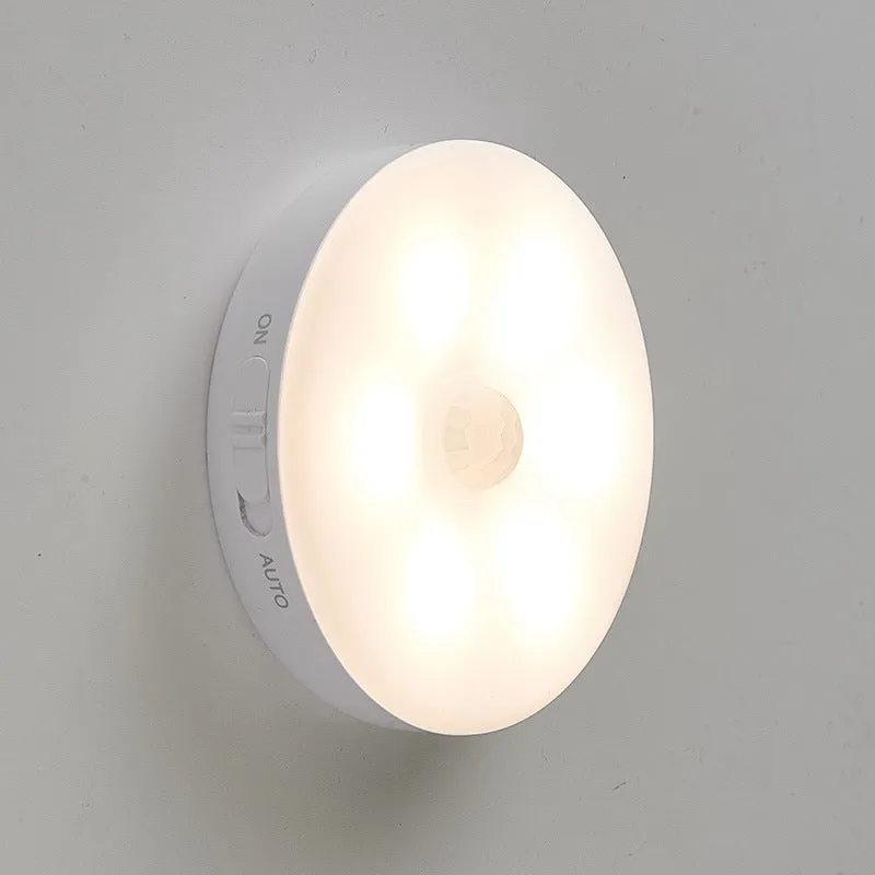 Smart Small Induction Night Lamp Bedside Human Body Small Induction Night Lamp LED Light Control Small Induction Night Lamp