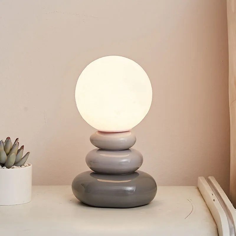 Stacked Stone Small Night Lamp