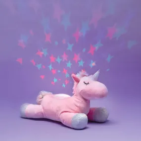 Starry Starry Night Star projector unicorn plush