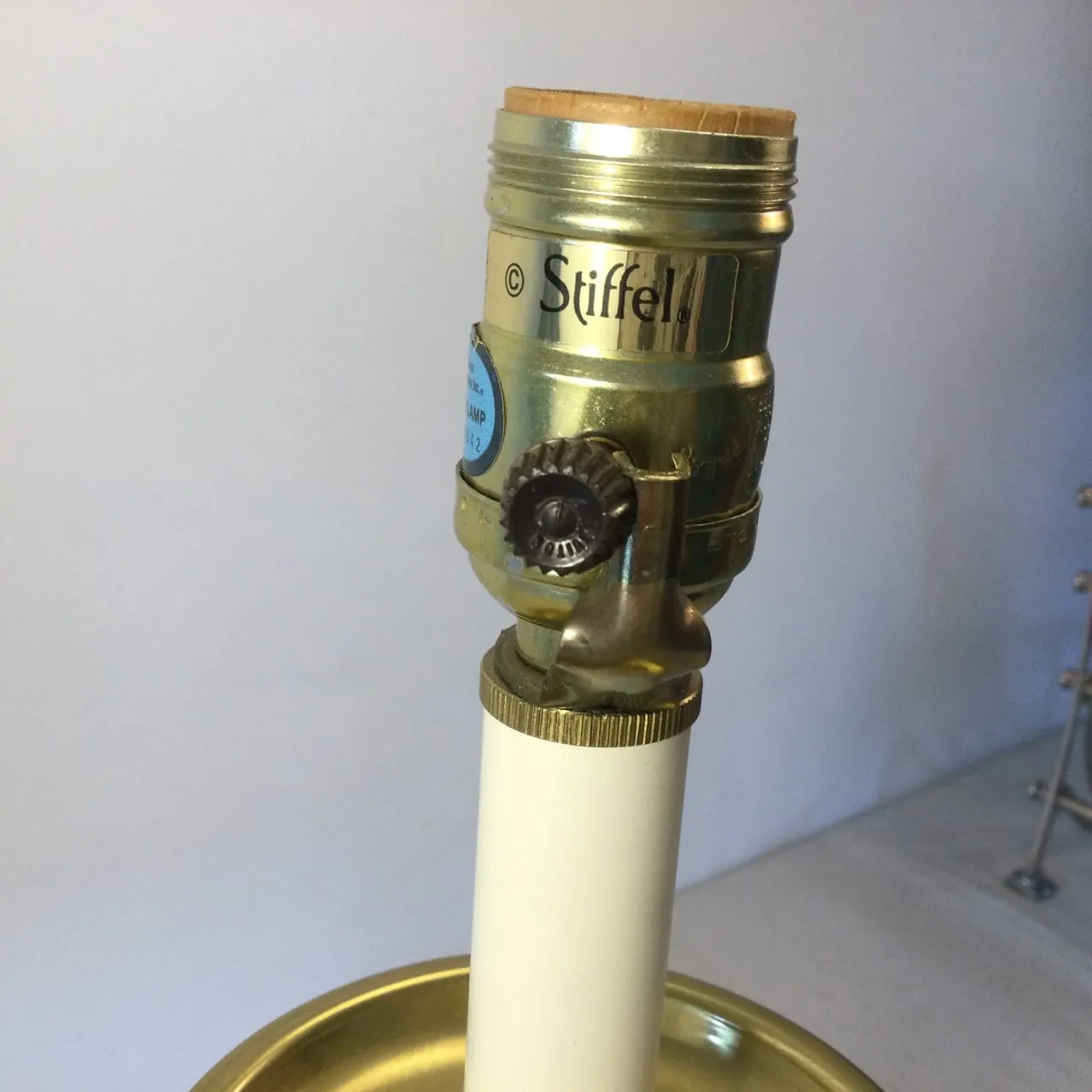 Stiffel Table Lamp, Brass, Vintage