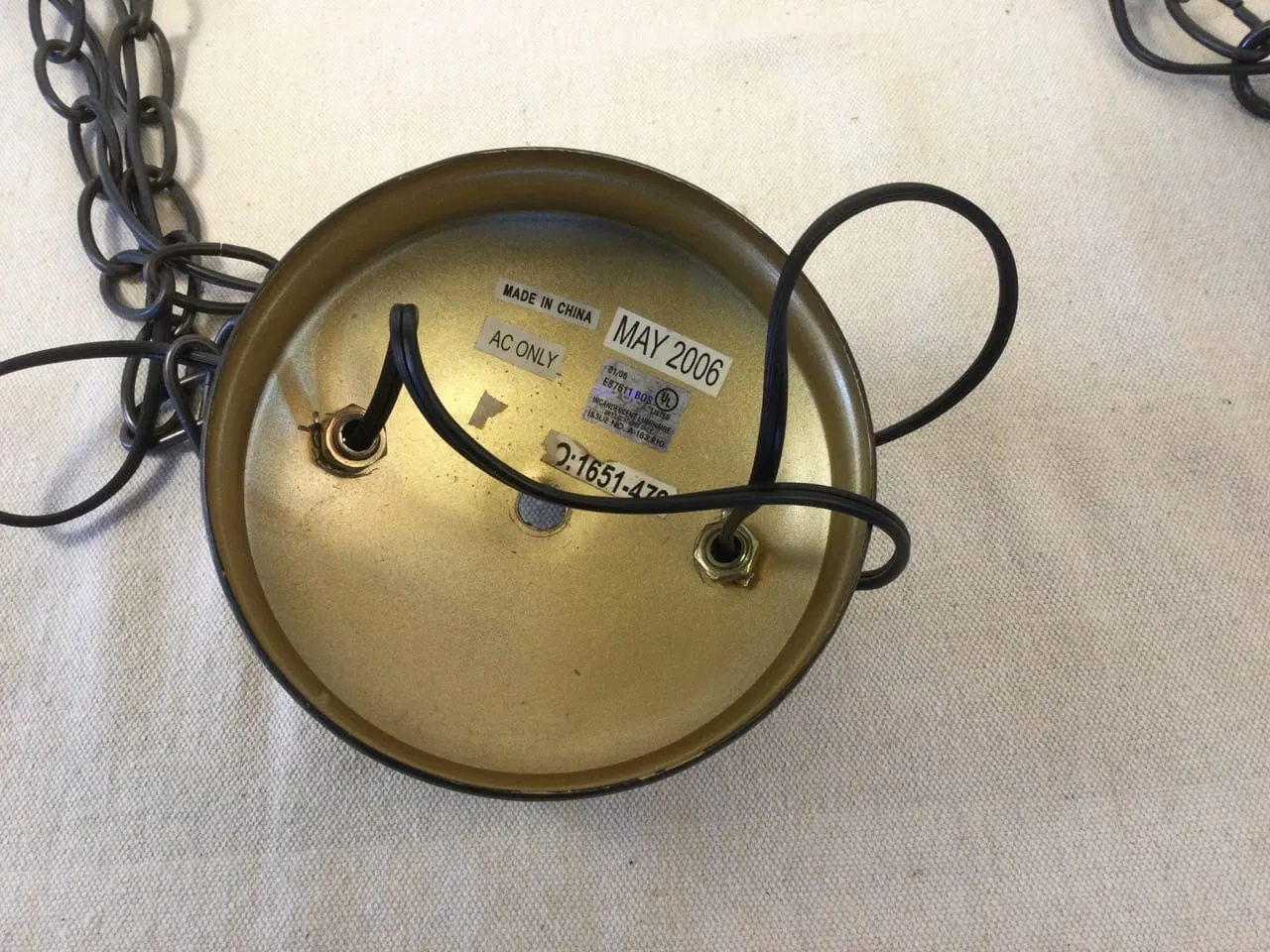 Stiffel Table Lamp, Brass, Vintage