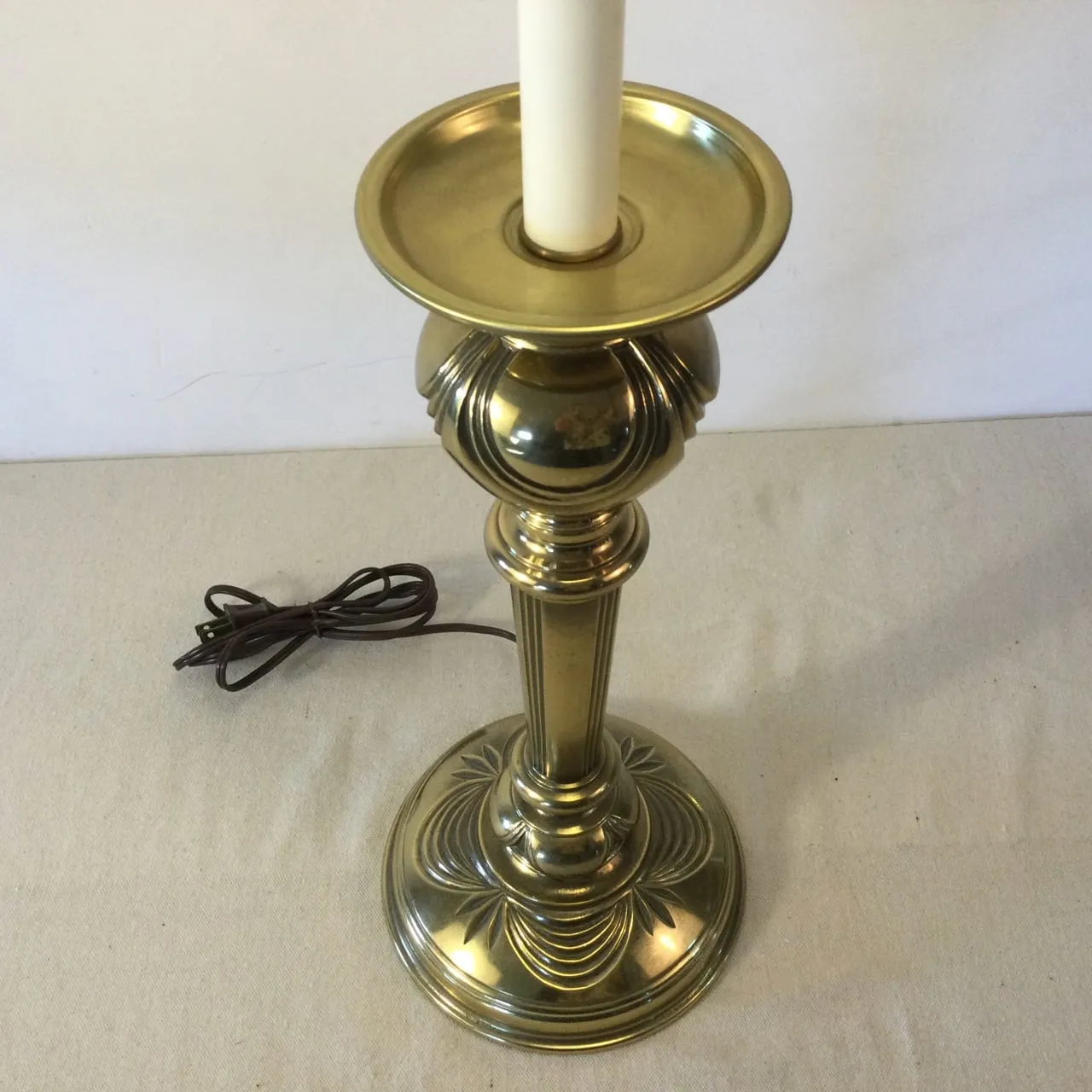Stiffel Table Lamp, Brass, Vintage
