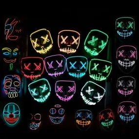 TEEK - Mixed Color Led Masks