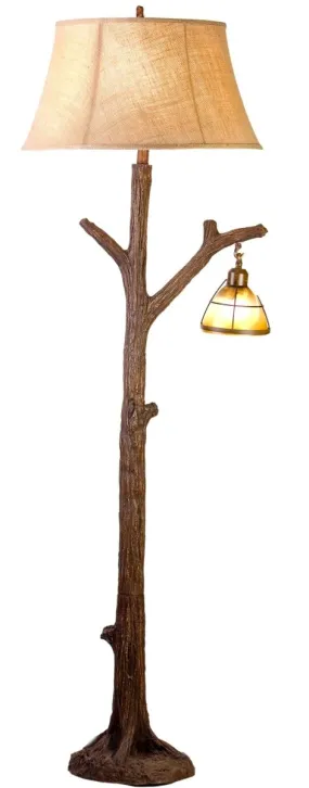 Tree Floor Lamp w/Night Light
