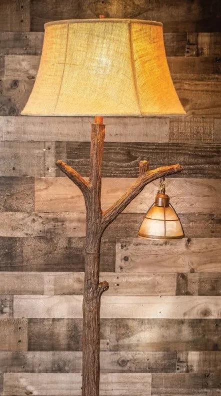 Tree Floor Lamp w/Night Light