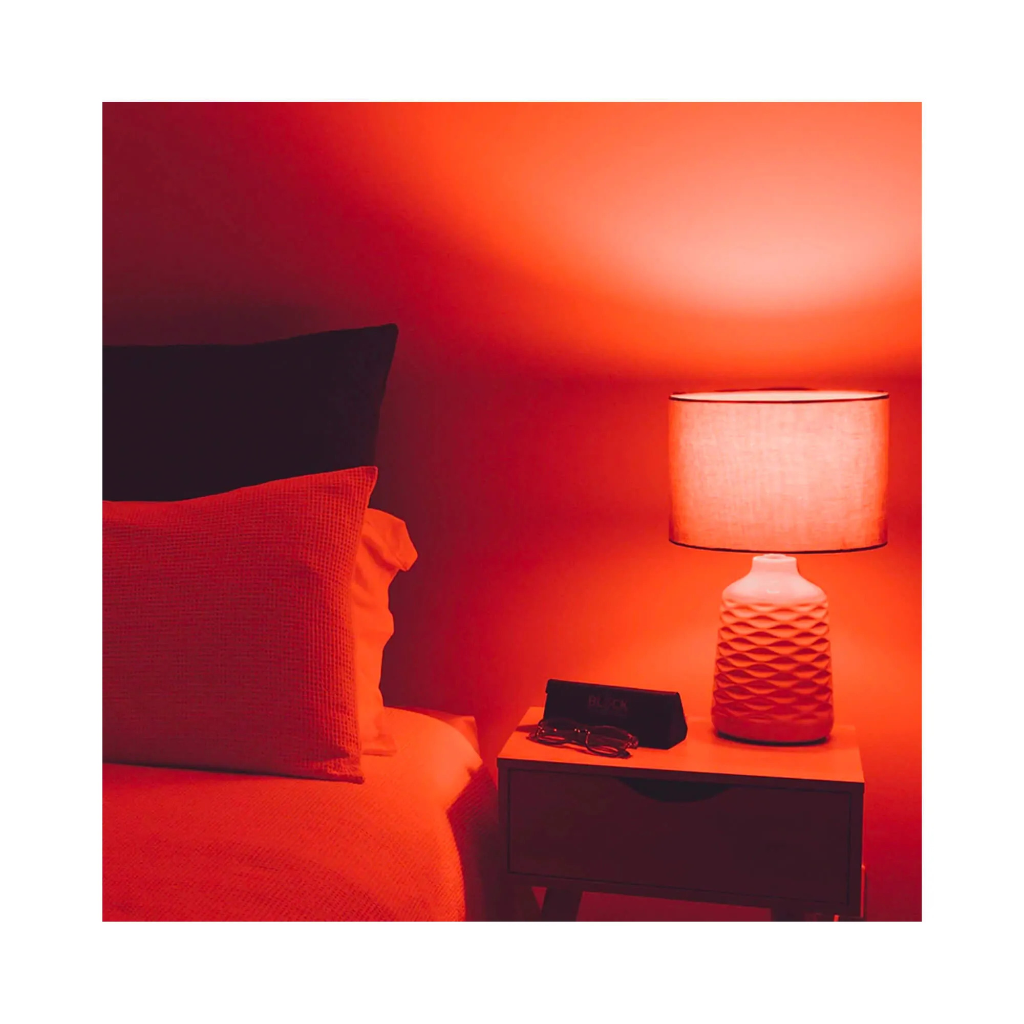 Twilight Red Light Bulb - B22 (Bayonet Fitting)