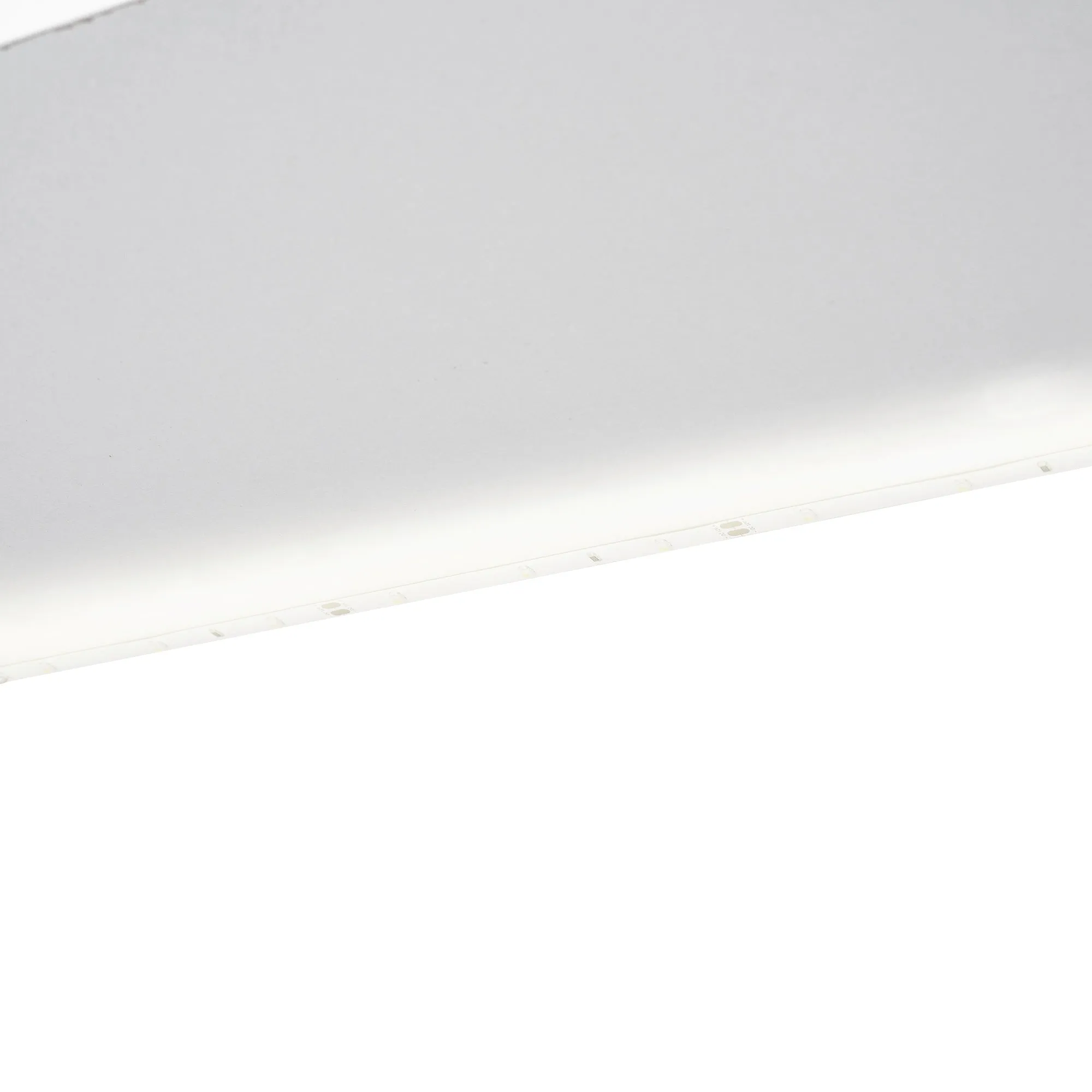 Twin Size Loft Bed with Multi-storage Desk, LED light and Bedside Tray, Charging Station, White