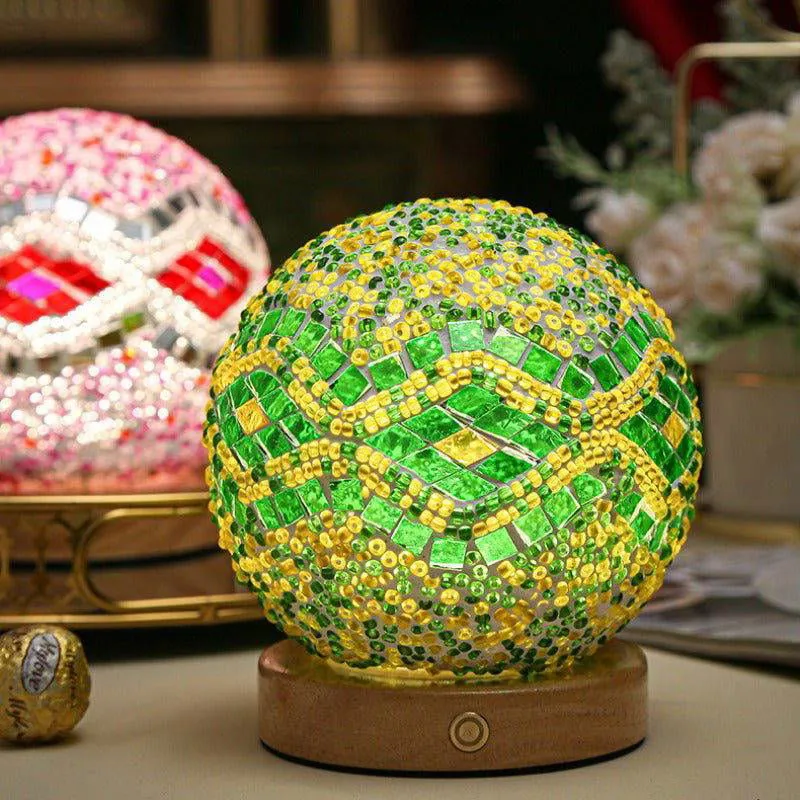 Vibrant Elegance Glass Night Light