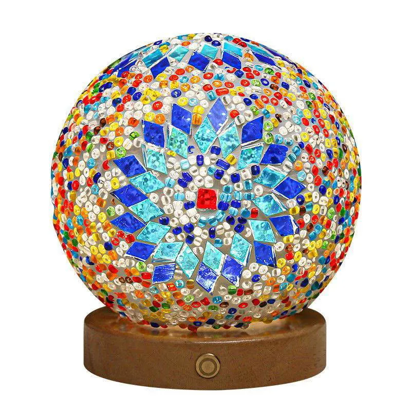 Vibrant Elegance Glass Night Light
