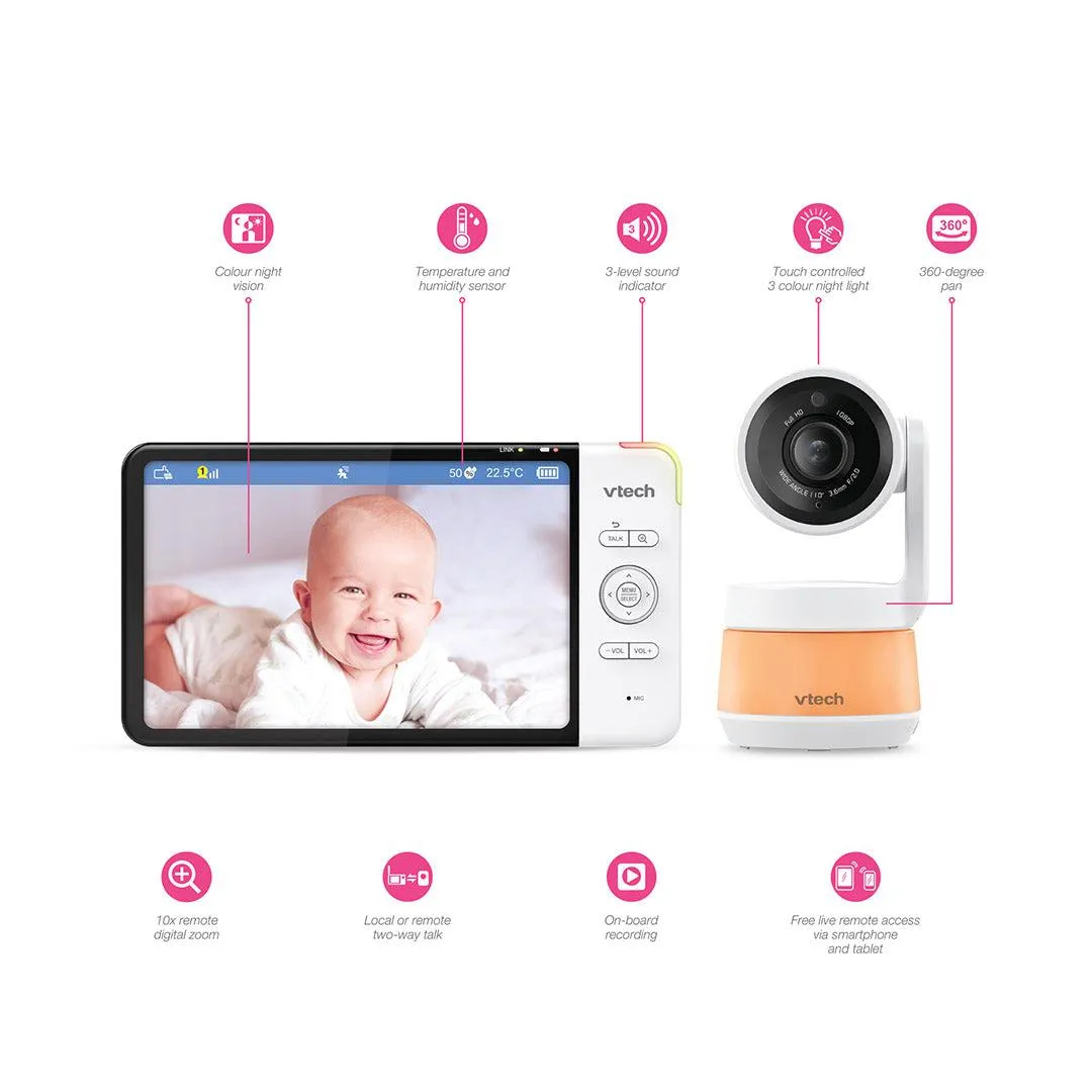 Vtech RM7767 HD Smart Wifi Video Monitor