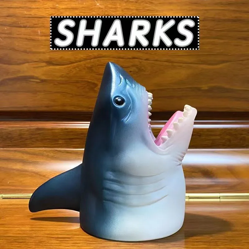 Wall Hanging Shark Night Light Colorful Battery Lamp