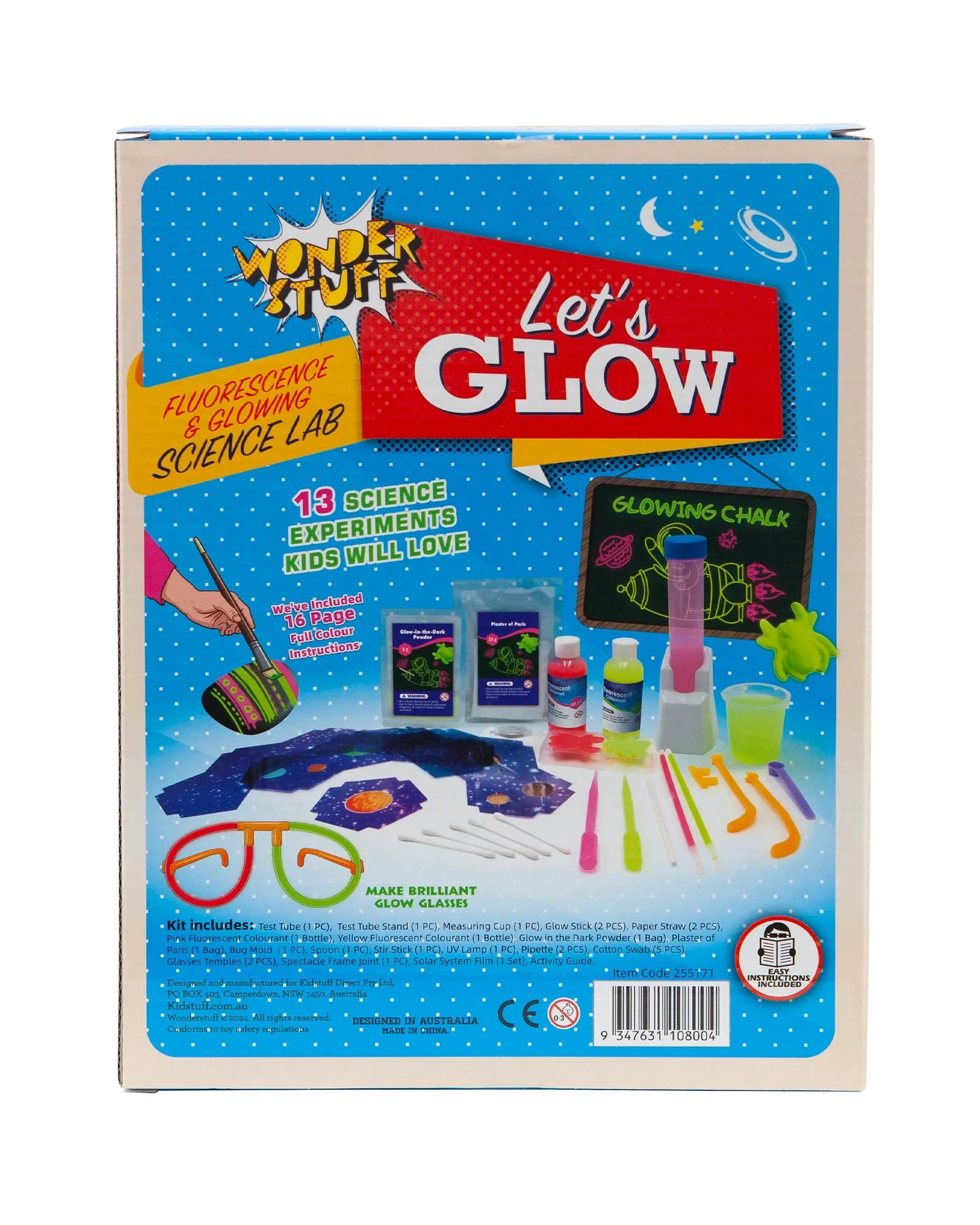 Wonderstuff Lets Glow Science